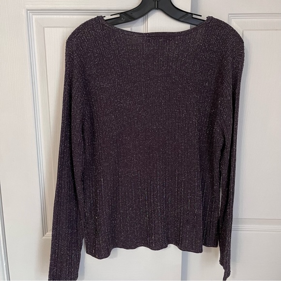 PURPLE METALLIC TWIN SET BY BIANCA NYGÅRD - Picture 8 of 11